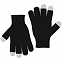 Перчатки сенсорные Real Talk, черные с логотипом в Екатеринбурге заказать по выгодной цене в кибермаркете AvroraStore