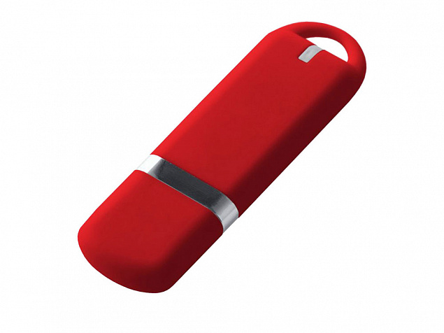 USB 2.0- флешка на 8 Гб, soft-touch с логотипом в Екатеринбурге заказать по выгодной цене в кибермаркете AvroraStore