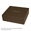 Ежедневник-портфолио Royal, коричневый, эко-кожа, недатированный кремовый блок, подарочная коробка с логотипом в Екатеринбурге заказать по выгодной цене в кибермаркете AvroraStore