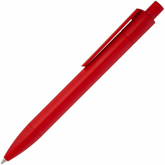 Ручка шариковая Prodir DS4 PMM-P, красная с логотипом в Екатеринбурге заказать по выгодной цене в кибермаркете AvroraStore