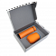 Набор Hot Box CS grey (оранжевый) с логотипом в Екатеринбурге заказать по выгодной цене в кибермаркете AvroraStore