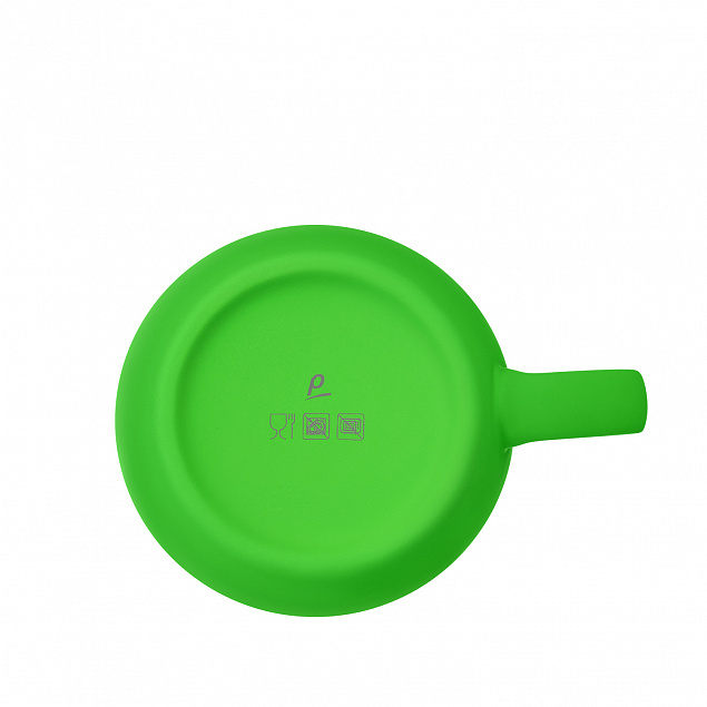 Керамическая кружка Viana, зеленая с логотипом в Екатеринбурге заказать по выгодной цене в кибермаркете AvroraStore
