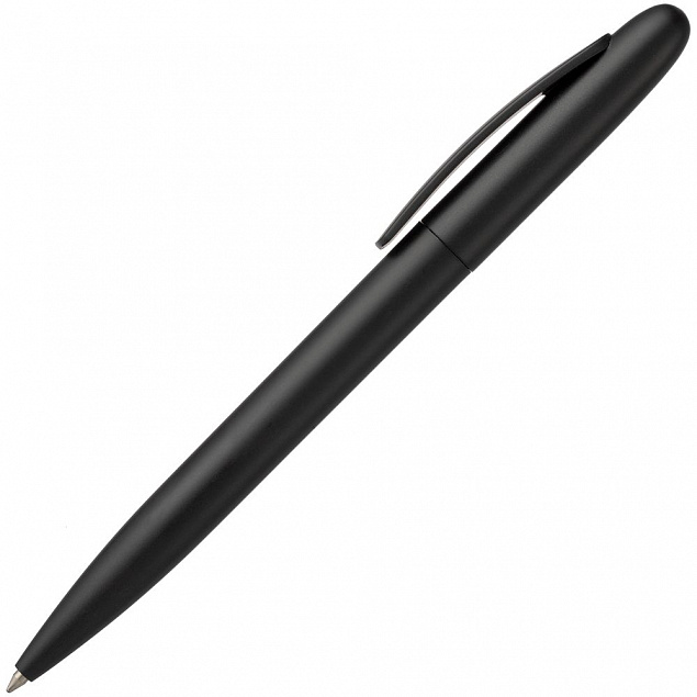 Ручка шариковая Moor Silver, черная с логотипом в Екатеринбурге заказать по выгодной цене в кибермаркете AvroraStore