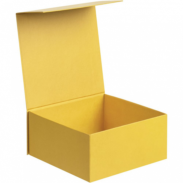 Коробка Pack In Style, желтая с логотипом в Екатеринбурге заказать по выгодной цене в кибермаркете AvroraStore