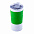 Термокружка вакуумная 'Funny" белая, зеленая, силикон с логотипом в Екатеринбурге заказать по выгодной цене в кибермаркете AvroraStore