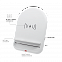 Беспроводное зарядное устройство Flatty (белый) с логотипом в Екатеринбурге заказать по выгодной цене в кибермаркете AvroraStore