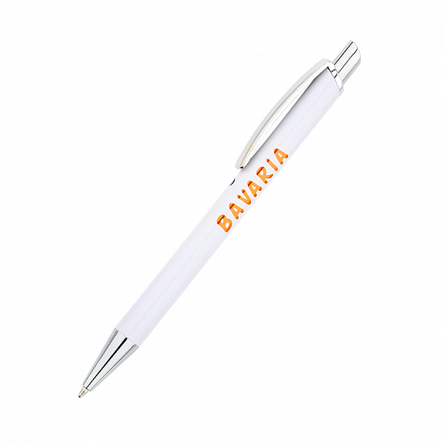 Ручка металлическая Bright - Оранжевый OO с логотипом в Екатеринбурге заказать по выгодной цене в кибермаркете AvroraStore