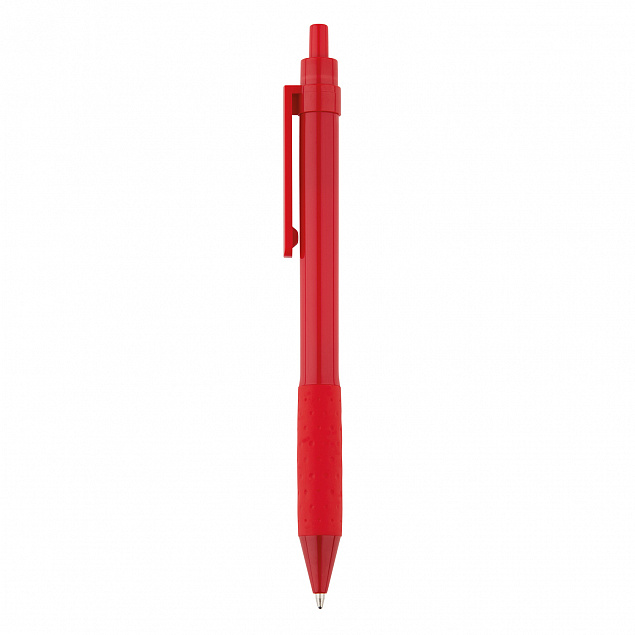 Ручка X2, красный с логотипом в Екатеринбурге заказать по выгодной цене в кибермаркете AvroraStore