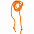 Шнурок в капюшон Snor, оранжевый неон с логотипом в Екатеринбурге заказать по выгодной цене в кибермаркете AvroraStore