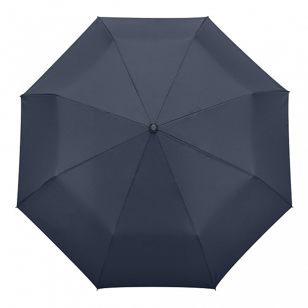 Зонт складной  Nord, синий с логотипом в Екатеринбурге заказать по выгодной цене в кибермаркете AvroraStore
