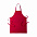 Фартук KONNER, красный, 20% хлопок, 80% полиэстер с логотипом в Екатеринбурге заказать по выгодной цене в кибермаркете AvroraStore