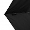 Зонт складной Luft Trek, черный с логотипом в Екатеринбурге заказать по выгодной цене в кибермаркете AvroraStore