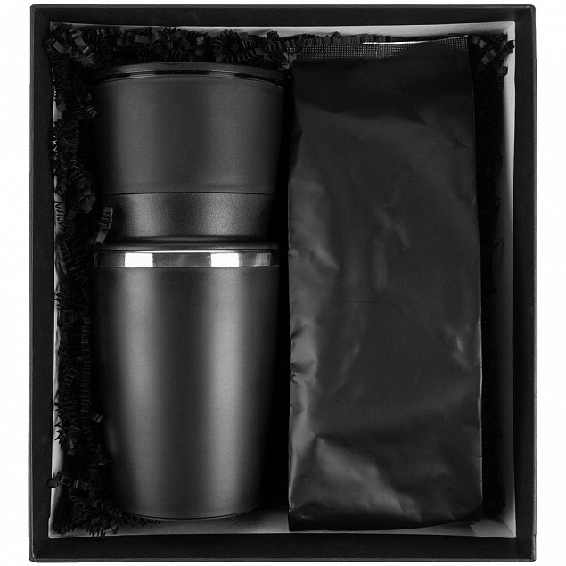 Набор Filter Coffee, черный с логотипом в Екатеринбурге заказать по выгодной цене в кибермаркете AvroraStore