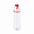 Бутылка для воды FIT, 700 мл; 24,5х7,4см, прозрачный с серым, пластик rPET с логотипом в Екатеринбурге заказать по выгодной цене в кибермаркете AvroraStore