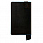 Бизнес-блокнот "Trendi", 130*210 мм, черно-голубой, мягкая обложка, в линейку с логотипом в Екатеринбурге заказать по выгодной цене в кибермаркете AvroraStore