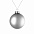 Елочный шар Finery Matt, 8 см, матовый белый с логотипом в Екатеринбурге заказать по выгодной цене в кибермаркете AvroraStore