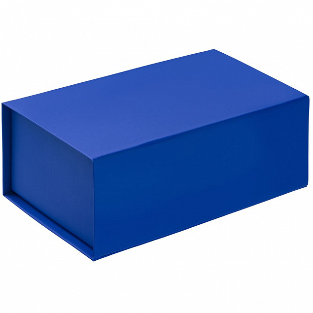 Коробка LumiBox, синяя с логотипом в Екатеринбурге заказать по выгодной цене в кибермаркете AvroraStore