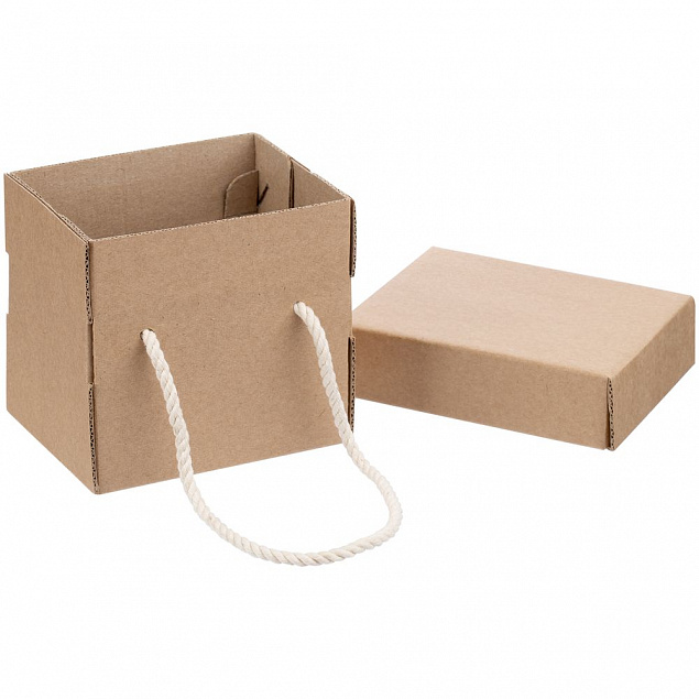 Коробка для кружки Kitbag, с длинными ручками с логотипом в Екатеринбурге заказать по выгодной цене в кибермаркете AvroraStore