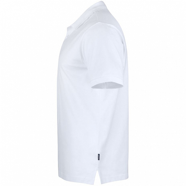 Рубашка поло мужская Sunset, белая с логотипом в Екатеринбурге заказать по выгодной цене в кибермаркете AvroraStore