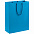 Пакет бумажный Porta XL, синий с логотипом в Екатеринбурге заказать по выгодной цене в кибермаркете AvroraStore