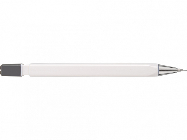 Набор Квартет: ручка шариковая, карандаш и маркер, белый/синий с логотипом в Екатеринбурге заказать по выгодной цене в кибермаркете AvroraStore