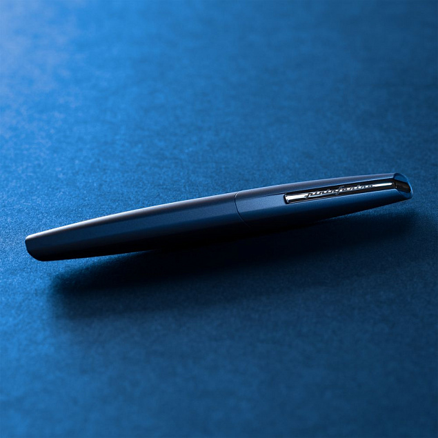 Ручка перьевая PF Two, синяя с логотипом в Екатеринбурге заказать по выгодной цене в кибермаркете AvroraStore