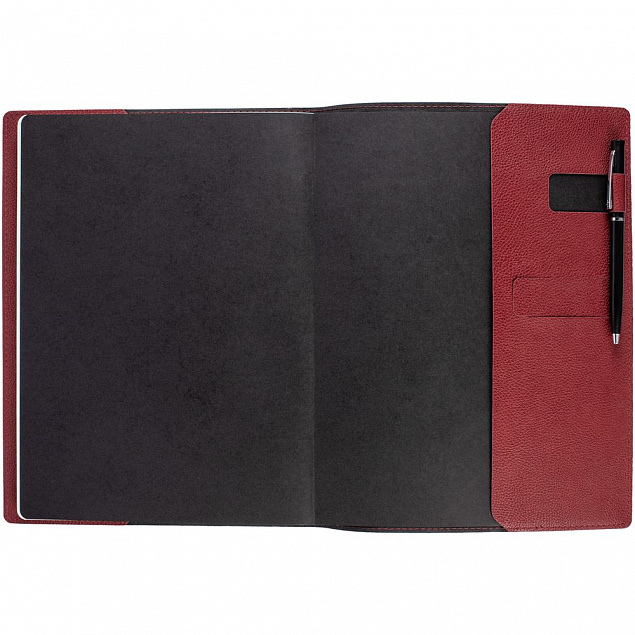 Ежедневник в суперобложке Brave Book, недатированный, красный с логотипом в Екатеринбурге заказать по выгодной цене в кибермаркете AvroraStore