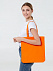 Холщовая сумка Avoska, оранжевая с логотипом в Екатеринбурге заказать по выгодной цене в кибермаркете AvroraStore