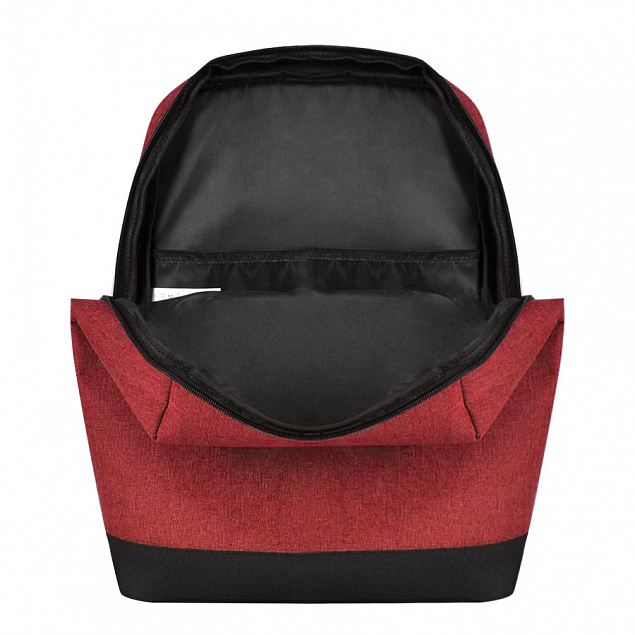 Рюкзак Boom, красный/чёрный, 43 x 30 x 13 см, 100% полиэстер  с логотипом в Екатеринбурге заказать по выгодной цене в кибермаркете AvroraStore