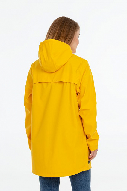 Дождевик женский Squall, желтый с логотипом в Екатеринбурге заказать по выгодной цене в кибермаркете AvroraStore