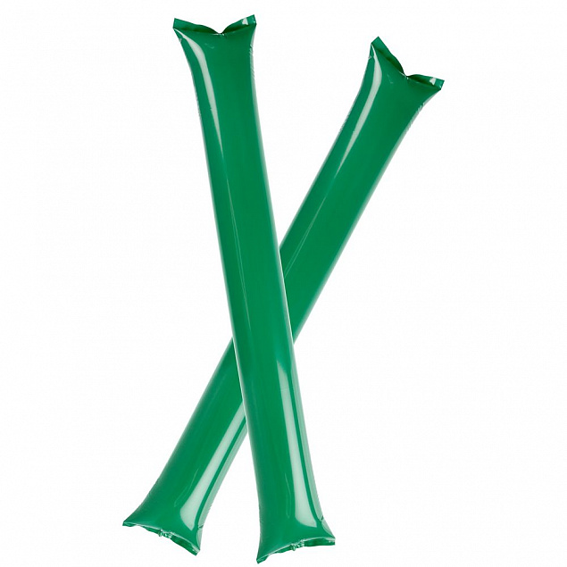 Палки-стучалки для болельщиков Hip-Hip, зеленые с логотипом в Екатеринбурге заказать по выгодной цене в кибермаркете AvroraStore