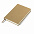 Ежедневник недатированный Campbell, А5, светло-коричневый, белый блок с логотипом в Екатеринбурге заказать по выгодной цене в кибермаркете AvroraStore