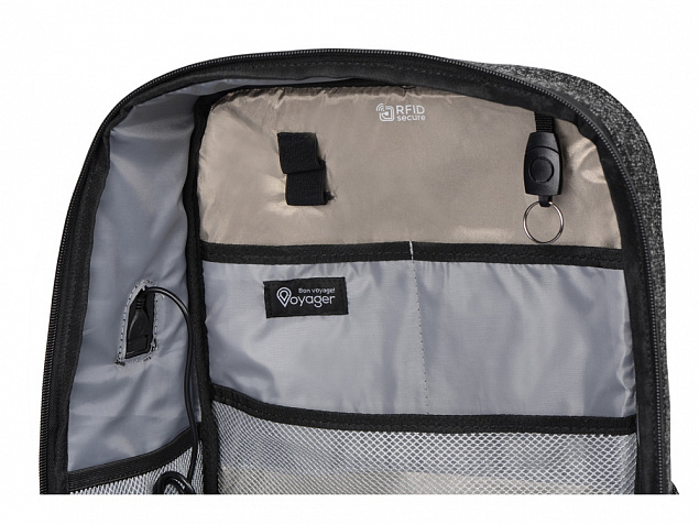 Противокражный водостойкий рюкзак Shelter для ноутбука 15.6 '' с логотипом в Екатеринбурге заказать по выгодной цене в кибермаркете AvroraStore