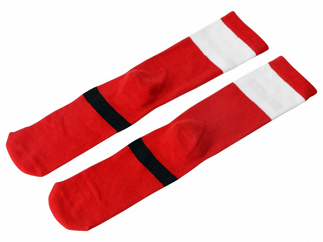 Набор носков с рождественской символикой в мешке мужские, 2 пары, красный с логотипом в Екатеринбурге заказать по выгодной цене в кибермаркете AvroraStore