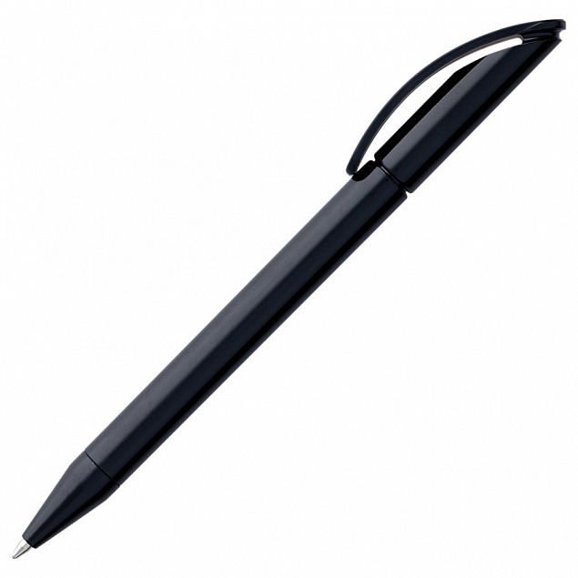 Ручка шариковая Prodir DS3 TPP, черная с логотипом в Екатеринбурге заказать по выгодной цене в кибермаркете AvroraStore