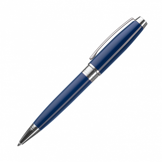 Шариковая ручка Soprano, синяя с логотипом в Екатеринбурге заказать по выгодной цене в кибермаркете AvroraStore