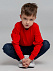Свитшот детский Toima kids, красный с логотипом в Екатеринбурге заказать по выгодной цене в кибермаркете AvroraStore