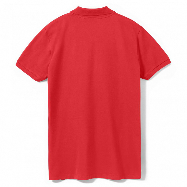 Рубашка поло мужская PHOENIX MEN, красная с логотипом в Екатеринбурге заказать по выгодной цене в кибермаркете AvroraStore