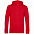 Толстовка на молнии с капюшоном унисекс BNC Organic, красная с логотипом в Екатеринбурге заказать по выгодной цене в кибермаркете AvroraStore