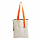 Шоппер Superbag с ремувкой 4sb (неокрашенный с оранжевым) с логотипом в Екатеринбурге заказать по выгодной цене в кибермаркете AvroraStore