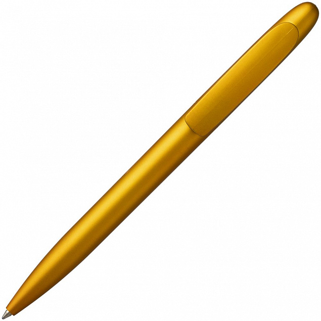 Ручка шариковая Moor Silver, желтая с логотипом в Екатеринбурге заказать по выгодной цене в кибермаркете AvroraStore