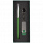 Набор Flashwrite, 8 Гб, зеленый с логотипом в Екатеринбурге заказать по выгодной цене в кибермаркете AvroraStore