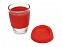 Стеклянный стакан с силиконовой крышкой и манжетой Monday с логотипом в Екатеринбурге заказать по выгодной цене в кибермаркете AvroraStore