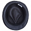 Шляпа Gentleman, черная с черной лентой с логотипом в Екатеринбурге заказать по выгодной цене в кибермаркете AvroraStore