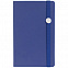 Блокнот Shall Round, синий с логотипом в Екатеринбурге заказать по выгодной цене в кибермаркете AvroraStore