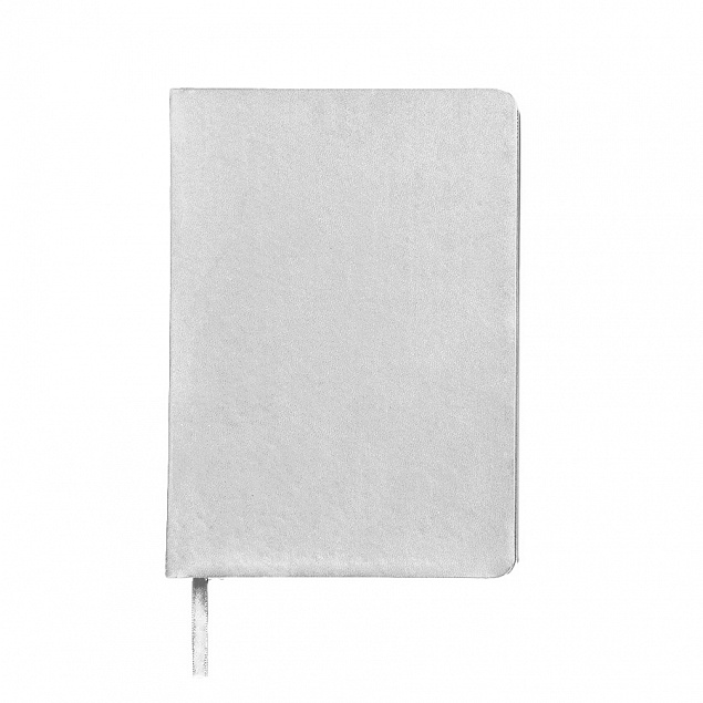 Ежедневник недатированный Duncan, А5,  белый, белый блок с логотипом в Екатеринбурге заказать по выгодной цене в кибермаркете AvroraStore