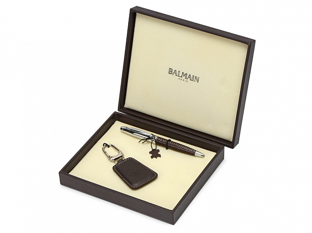 Подарочный набор Millau: ручка щариковая, брелок с логотипом в Екатеринбурге заказать по выгодной цене в кибермаркете AvroraStore