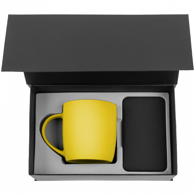 Набор Impression, желтый с черным с логотипом в Екатеринбурге заказать по выгодной цене в кибермаркете AvroraStore