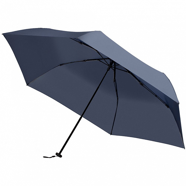Зонт складной Luft Trek, темно-синий с логотипом в Екатеринбурге заказать по выгодной цене в кибермаркете AvroraStore