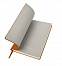 Бизнес-блокнот "Biggy", B5 формат, оранжевый, серый форзац, мягкая обложка, в клетку с логотипом в Екатеринбурге заказать по выгодной цене в кибермаркете AvroraStore